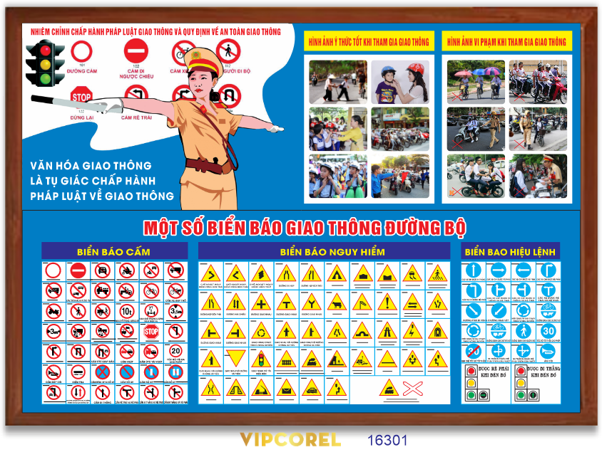 Bảng biển báo giao thông đường bộ trường học