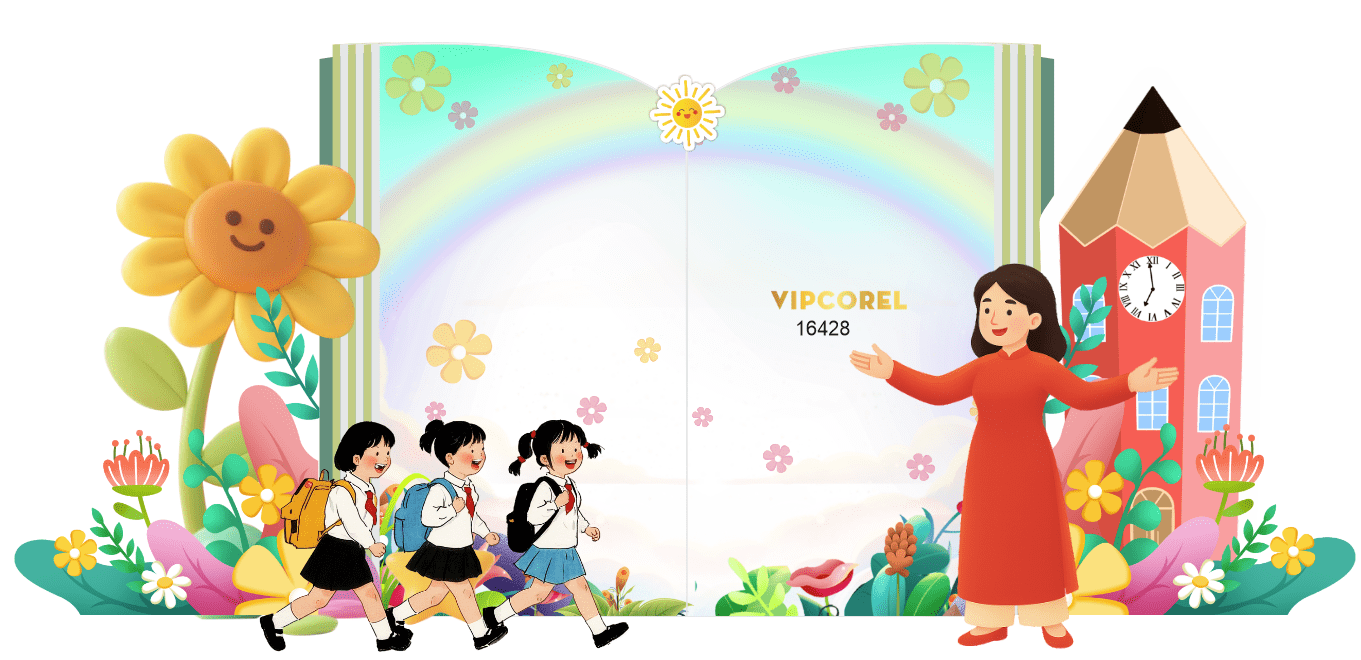 Market Chào mừng năm học mới 2025 #29 file corel