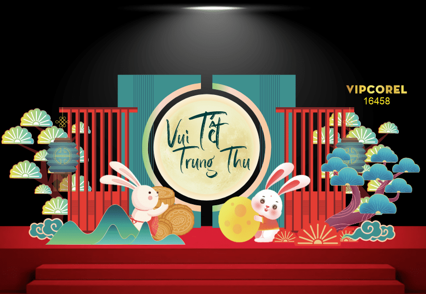 Market trang trí vui tết Trung Thu 2025 #24 file corel