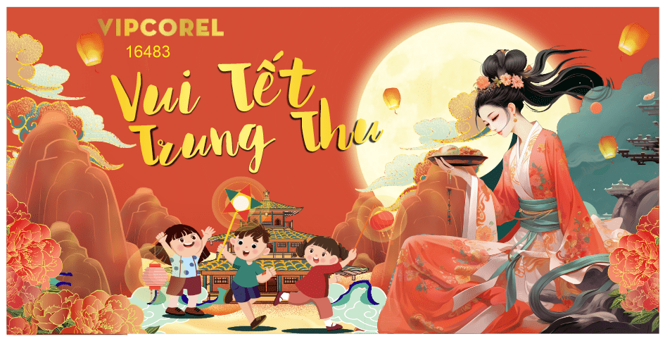 Market trang trí vui tết Trung Thu 2025 #25 file corel