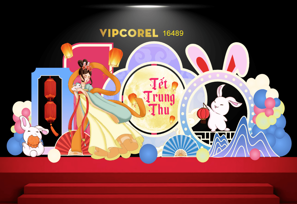 Market trang trí vui tết Trung Thu 2025 #31 file corel
