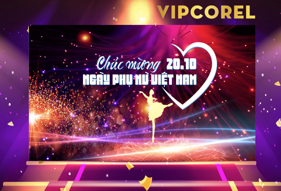 Backdrop check in ngày phụ nữ Việt Nam 20/10 #11