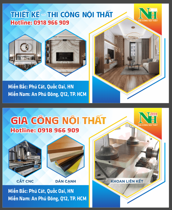 Card visit Thiết kế và thi công nội thất #2