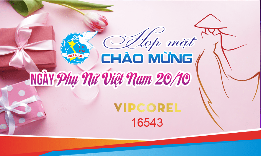 Backdrop check in ngày phụ nữ Việt Nam 20/10 #19