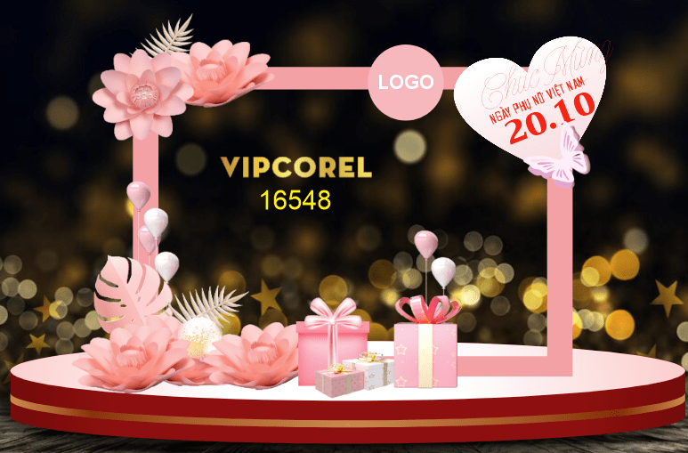 Backdrop check in ngày phụ nữ Việt Nam 20/10 #24