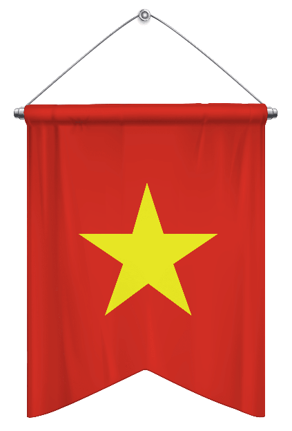 Mẫu cờ đỏ tung bay và rèm cờ đỏ sao vàng