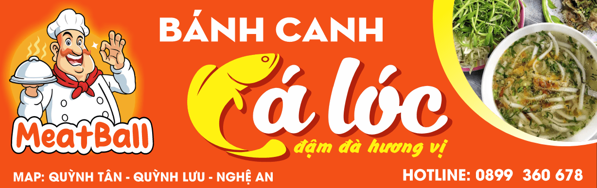 Biển QC Bánh canh cá lóc đậm đà hương vị