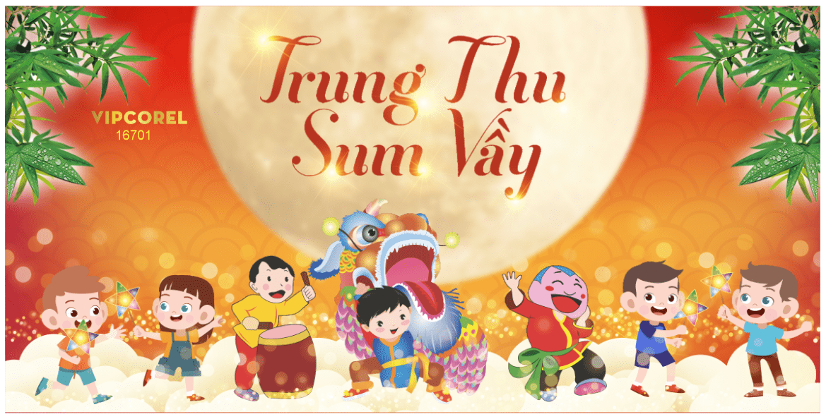Market trang trí vui tết Trung Thu 2025 #42 file corel