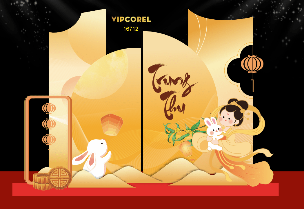 Market trang trí vui tết Trung Thu 2025 #53 file corel