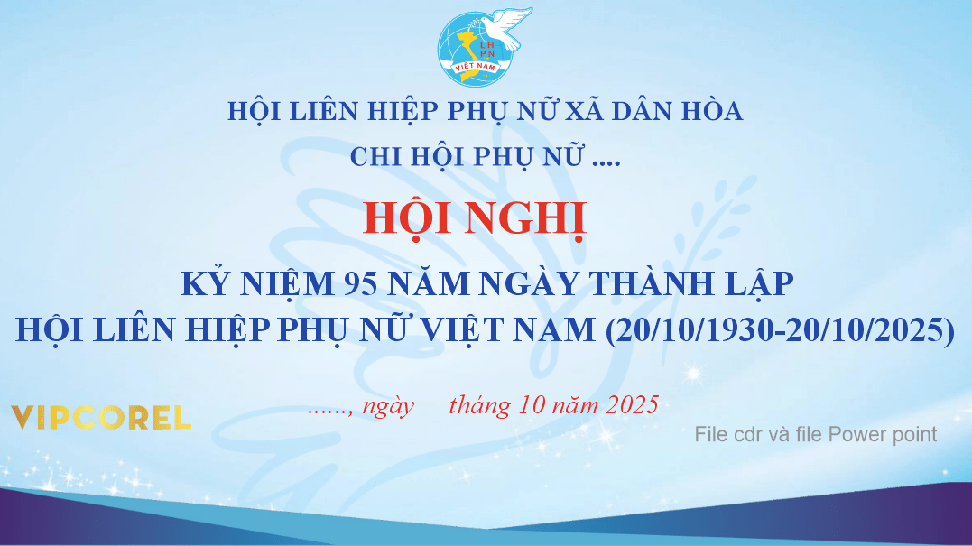 Hội Nghị kỷ niệm 95 năm ngày thành lập hội LHPN