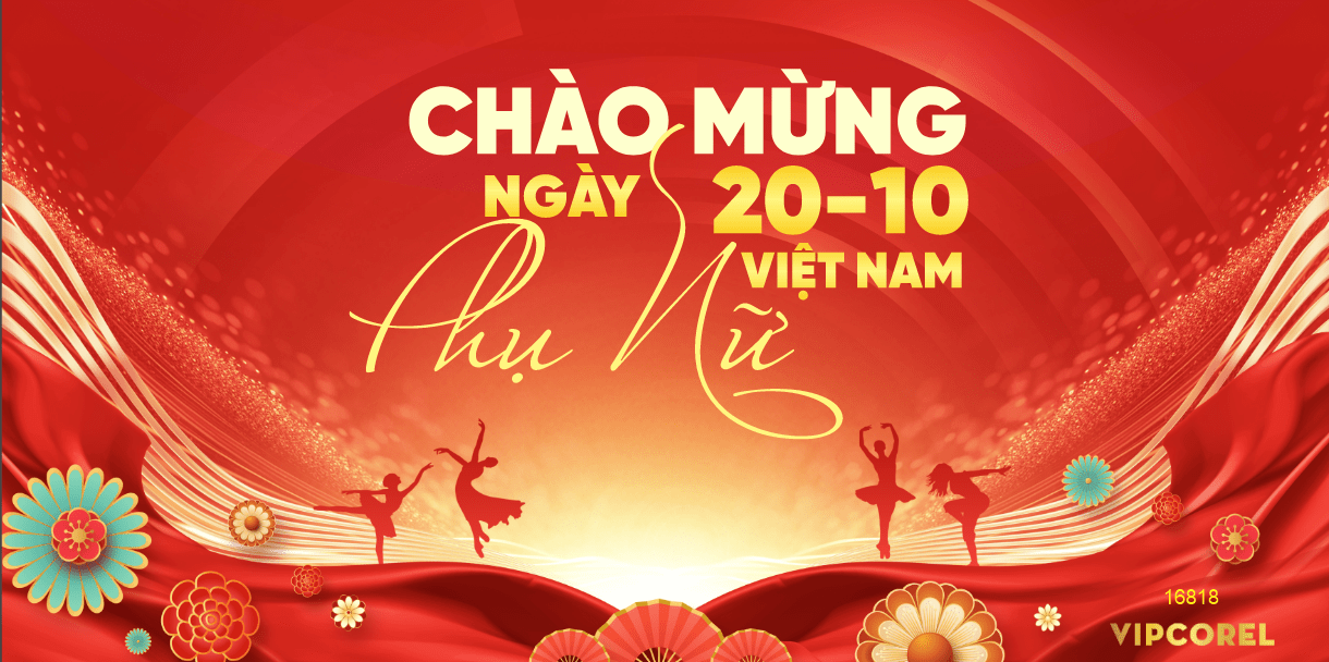 Backdrop check in ngày phụ nữ Việt Nam 20/10 #32