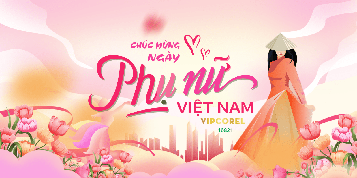 Backdrop check in ngày phụ nữ Việt Nam 20/10 #35
