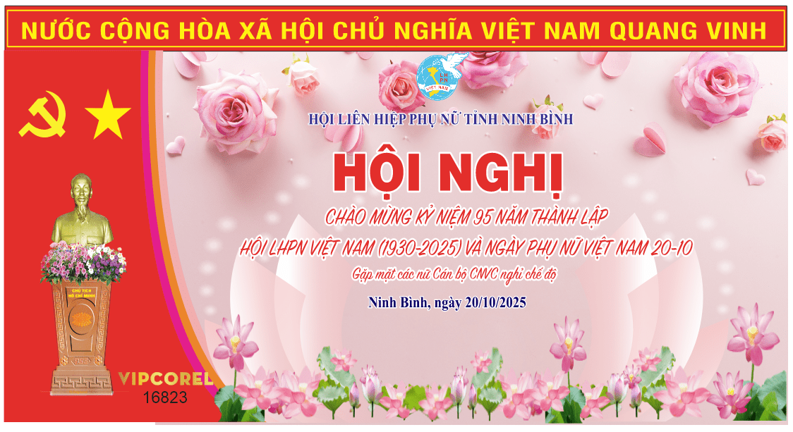 Hội nghị kỷ niệm 95 năm thành lập hội LHPN
