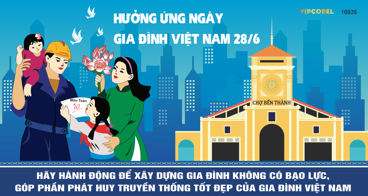 Pano hưởng ứng ngày Gia Đình Việt Nam 28/6