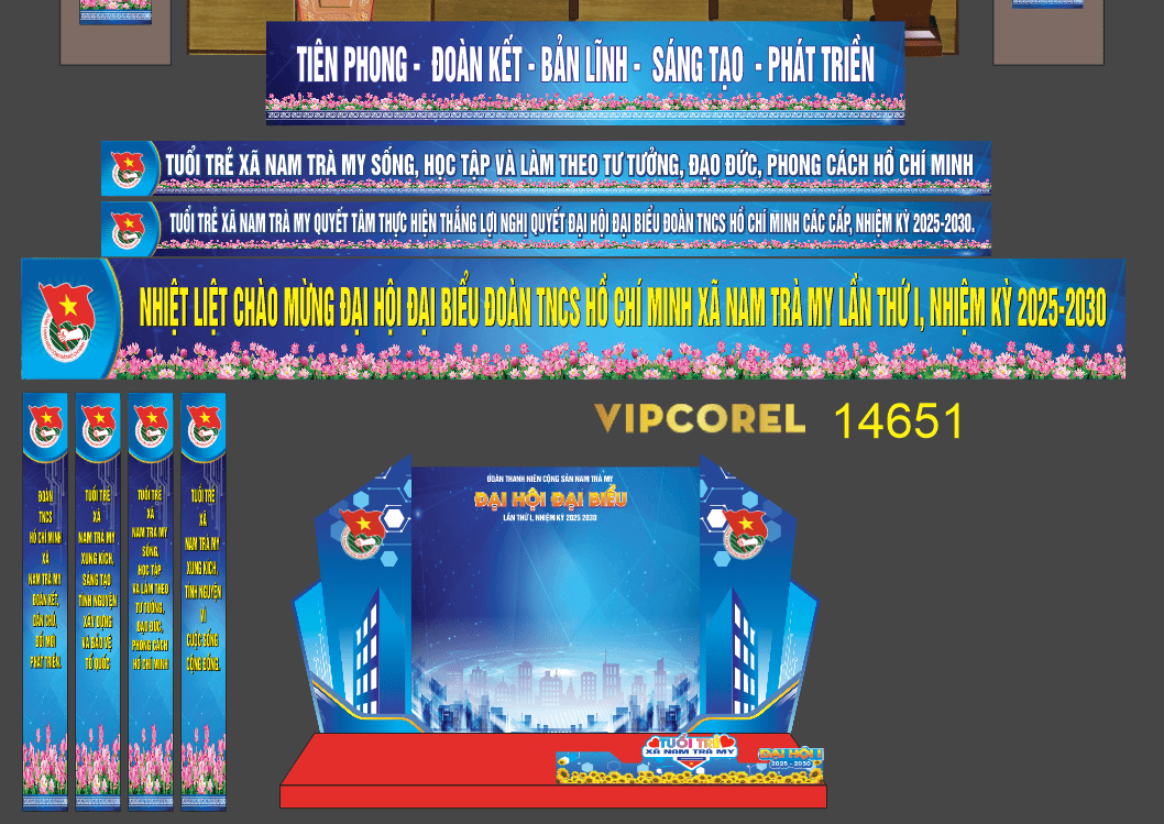 Khánh tiết Đại hội đại biểu Đoàn Thanh Niên 2025