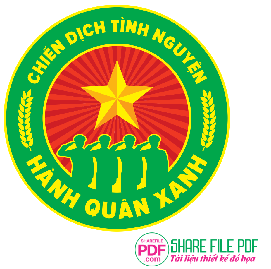 Logo Chiến dịch tình nguyện Hành quân xanh