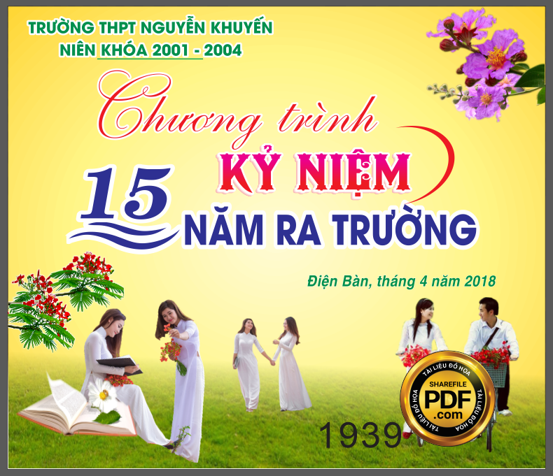 kỷ niệm 15 năm ra trường THPT Nguyễn Khuyến