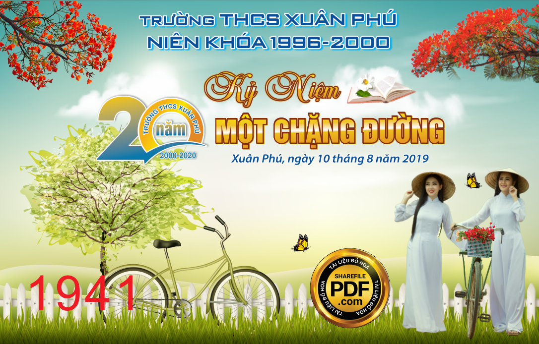 kỷ niệm 20 năm một chặng đường THCS Xuân Phú