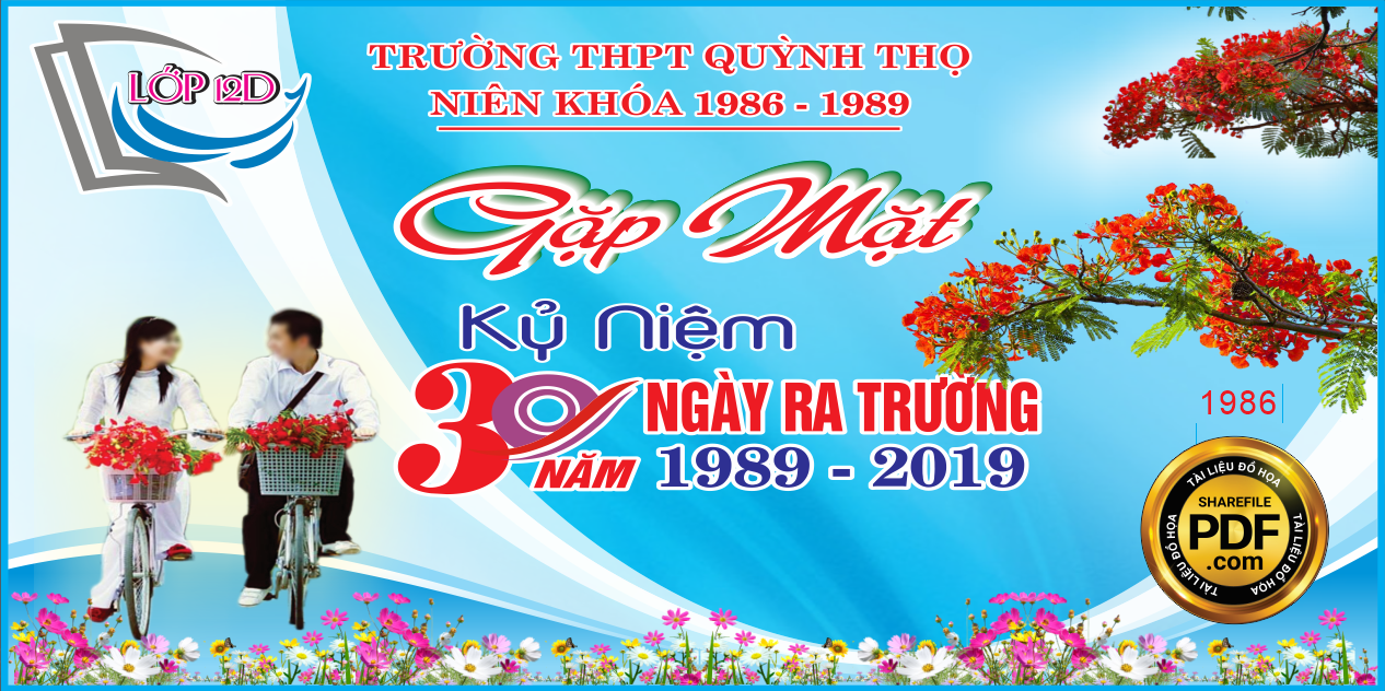 kỷ niệm 30 năm ngày ra trường THPT Quỳnh Thọ