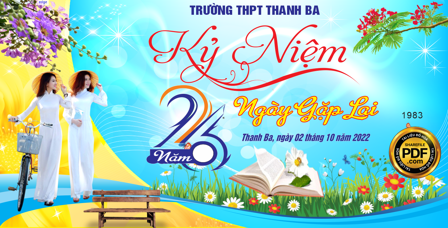 kỷ niệm 26 năm ngày gặp lại THPT Thanh Ba