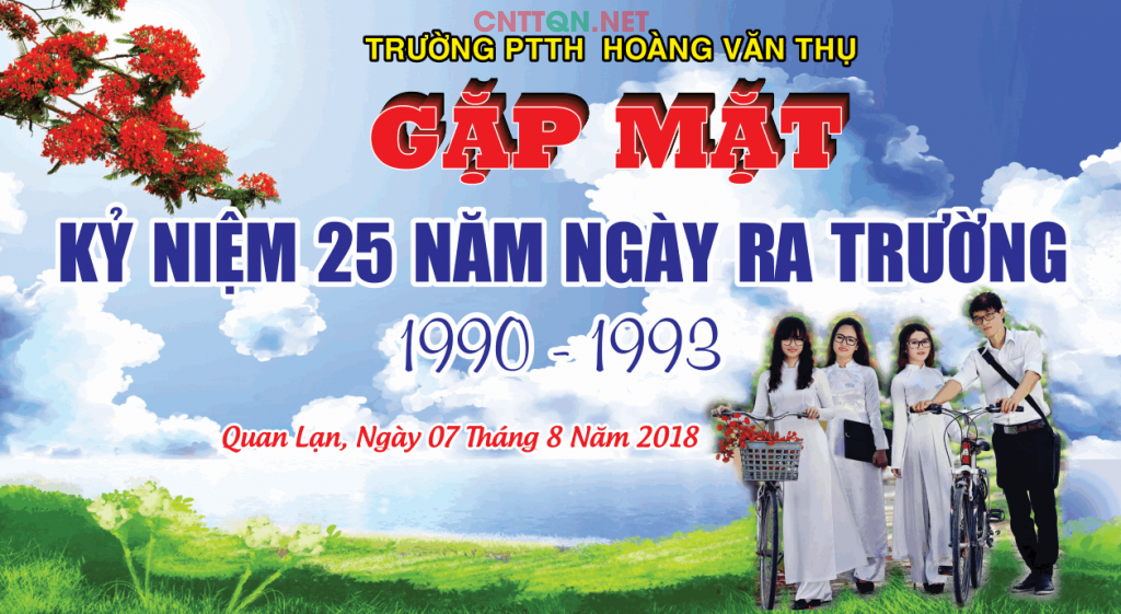 Kỷ niệm 25 năm ngày ra trường 1990 - 1993
