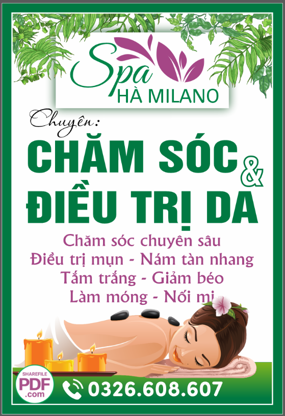 Spa Hà milano - Chăm sóc điều trị da