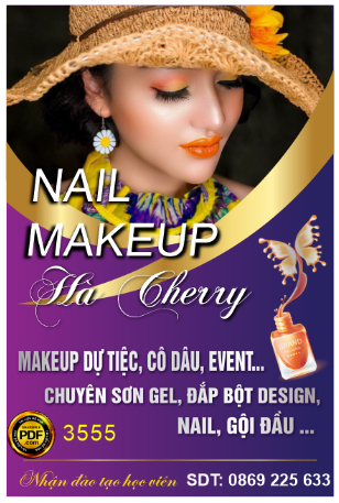nail makeup Hà Cherry