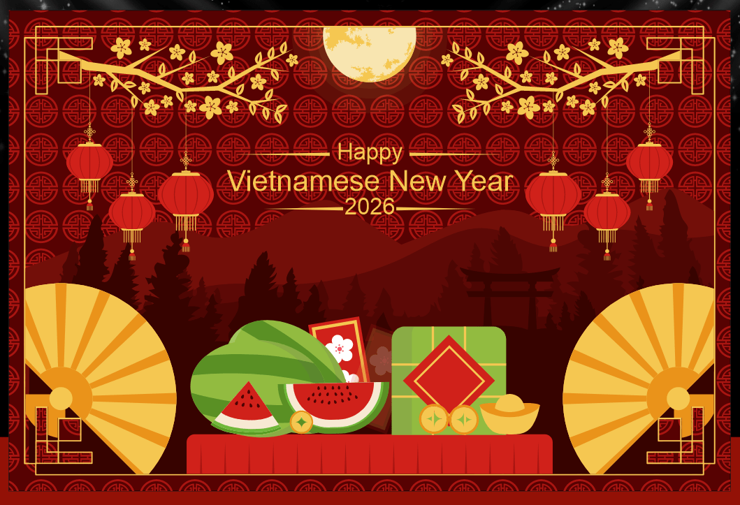 Backdrop Happy New Year 2026 file corel #5