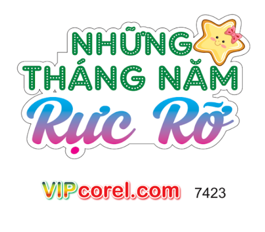 Hastag những tháng  năm rực rỡ