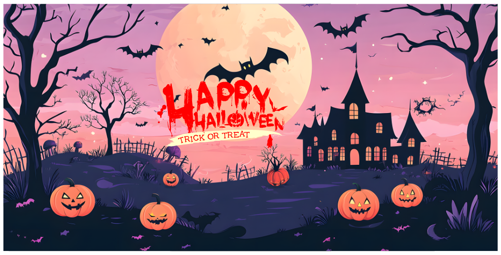 Market trang trí Lễ hội Halloween vector file corel #10