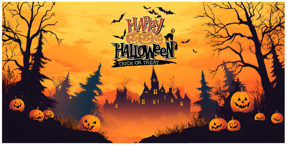 Market trang trí Lễ hội Halloween vector file corel #11