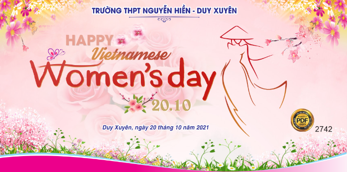 Market happy vietnamese Women's day 20.10