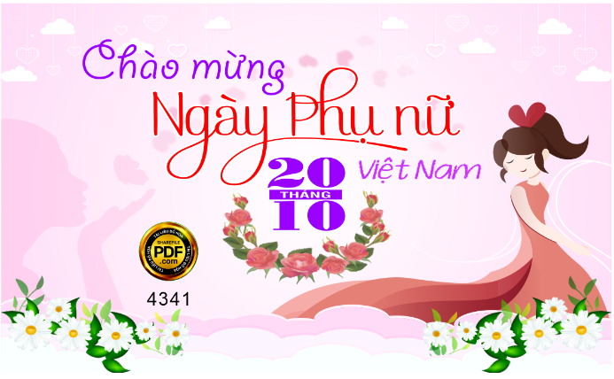 Chúc mừng ngày phụ nữ Việt Nam 20/10 #9 