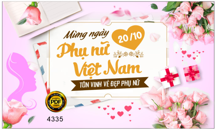 Chúc mừng ngày phụ nữ Việt Nam 20/10 #4
