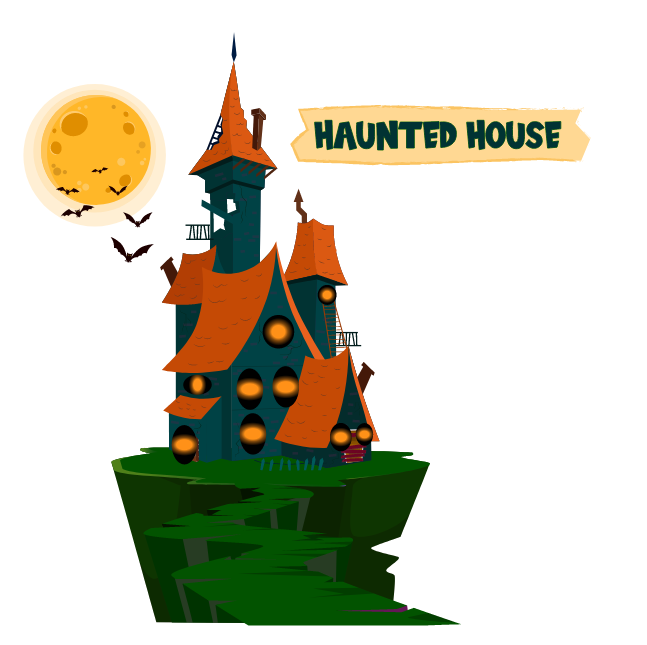 Market trang trí Lễ hội Halloween vector file corel #34