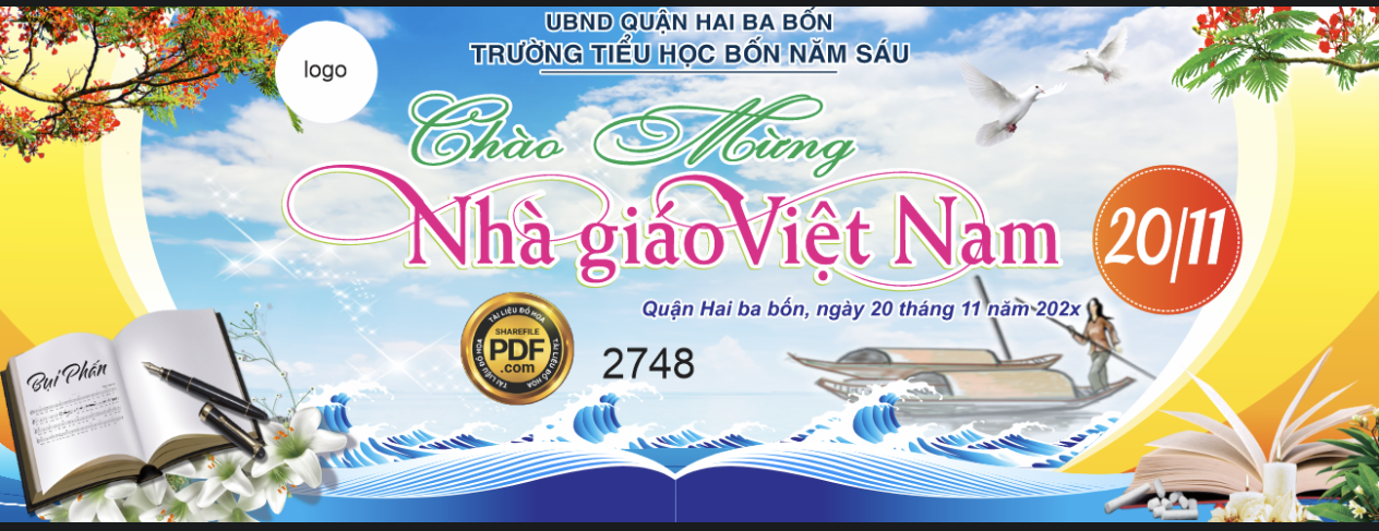 chào mừng ngày nhà giáo Việt Nam trường tiểu học