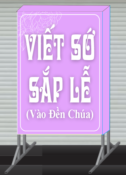 Biển quảng cáo Đồng Tâm đồ thờ file corel