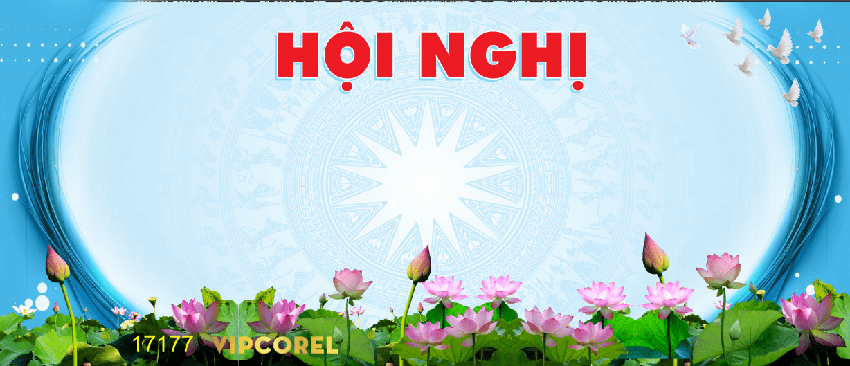 Phông nền trang trí hội nghị vector file corel