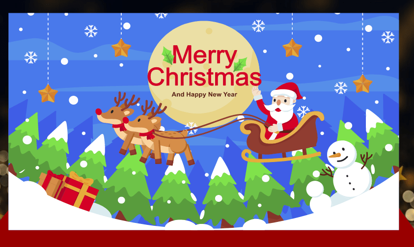 Banner giáng sinh noel background merry christmas #7