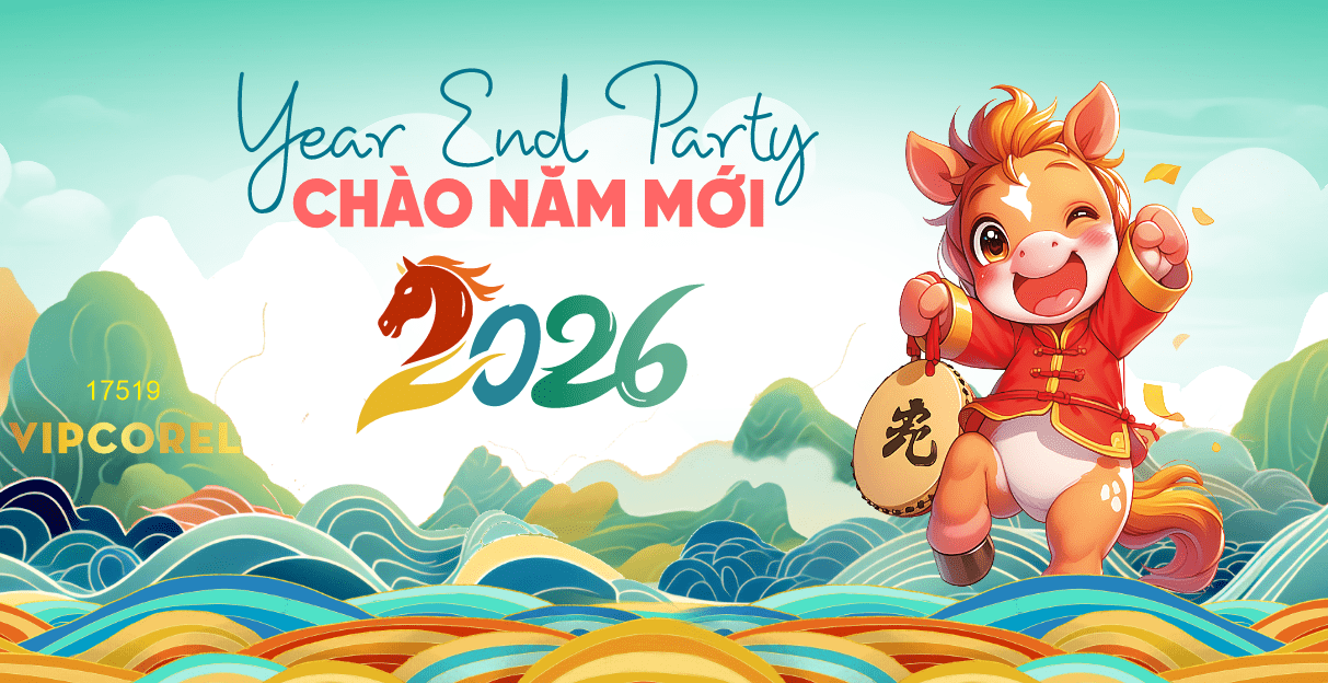 Backdrop Happy New Year 2026 file corel #260