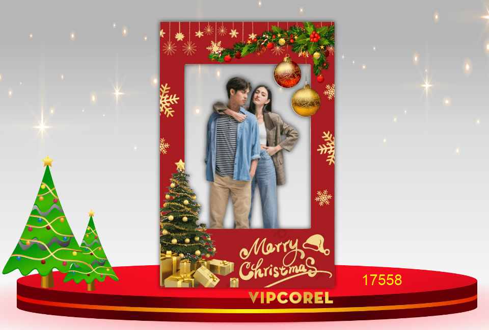 Market check in Giáng sinh noel - merry christmas 2025