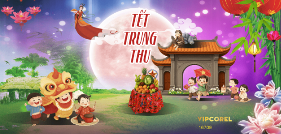Tổng hợp Market Tết Trung Thu 2025 file CorelDRAW