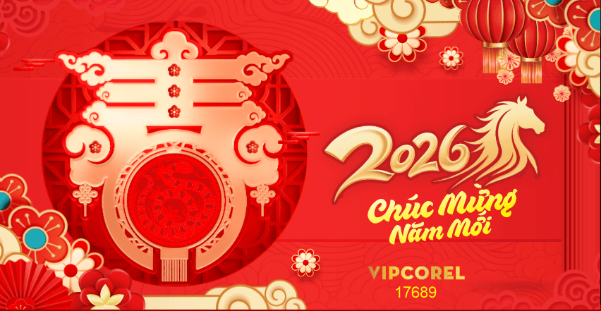 Backdrop Happy New Year 2026 file corel #315