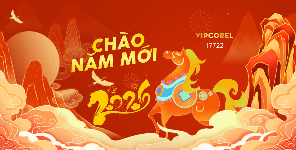 Backdrop Happy New Year 2026 file corel #343