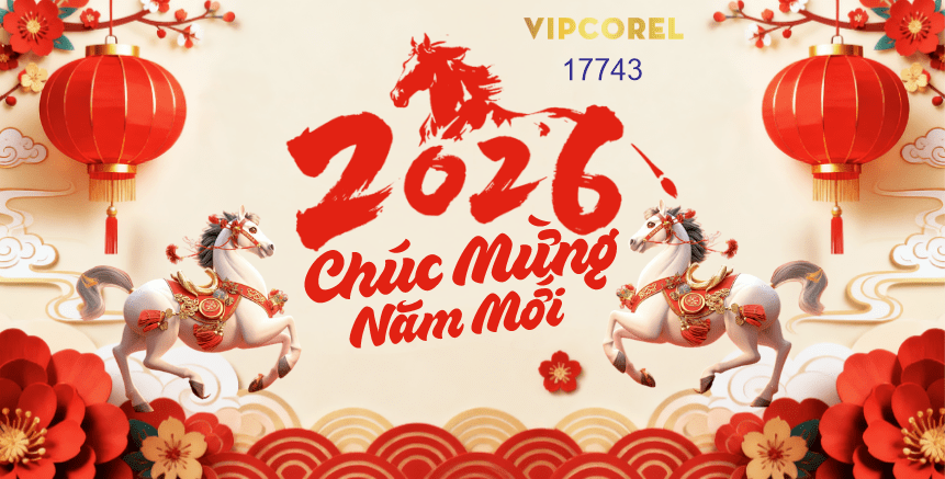 Backdrop Happy New Year 2026 file corel #363