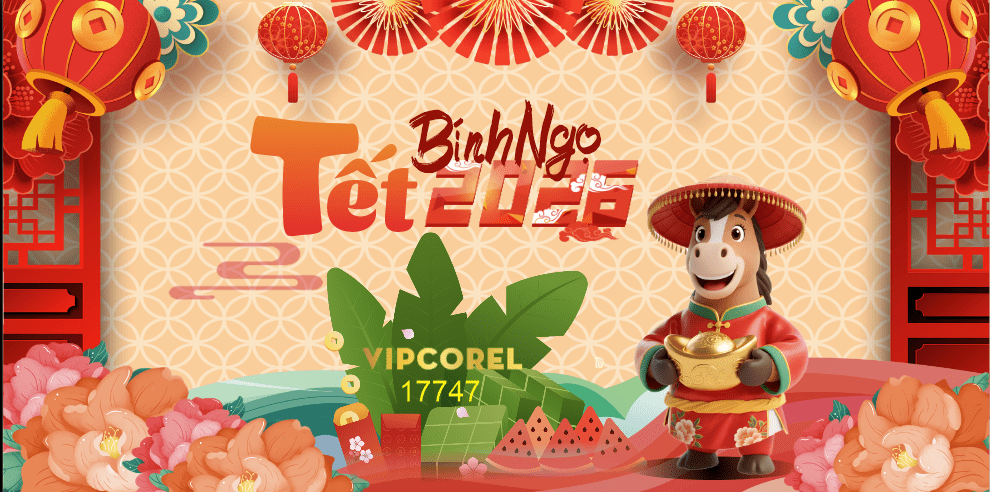 Backdrop Happy New Year 2026 file corel #367