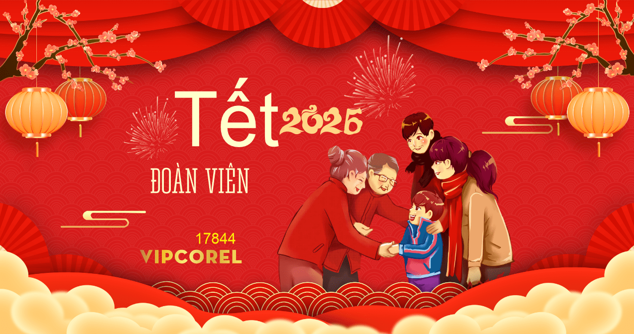 Market Chúc mừng năm mới 2026 file corel #421