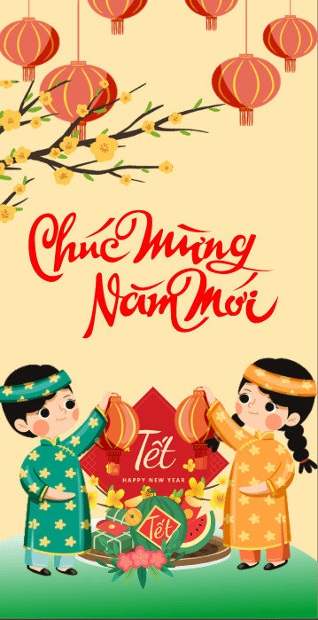 Market Chúc mừng năm mới 2026 file corel #449