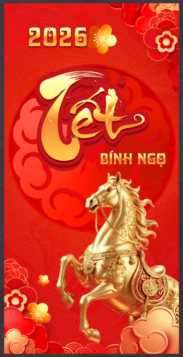Market Chúc mừng năm mới 2026 file corel #486