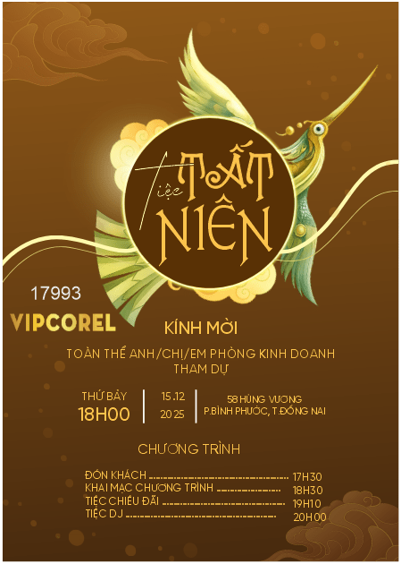 Thư mời chúc mừng năm mới 2026 #6